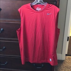 Nike pro combat dri fit sleeveless shirt